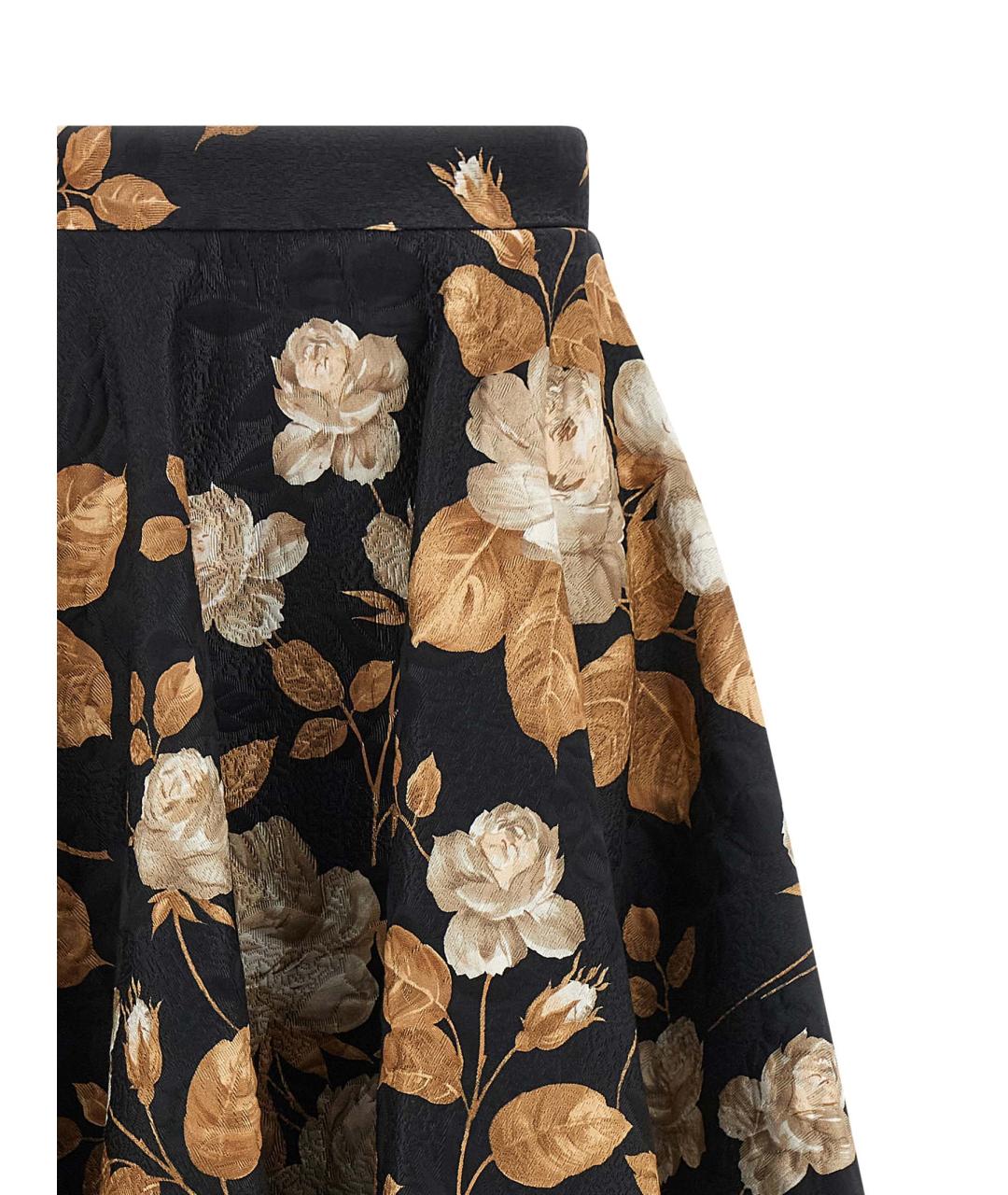 DOLCE&GABBANA Мульти хлопковая юбка миди, фото 3