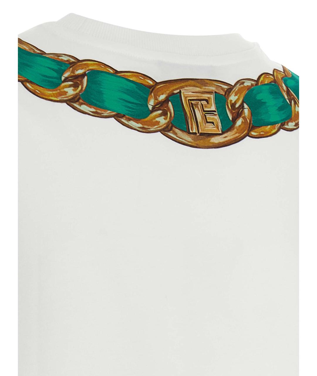 BALMAIN Мульти хлопковая футболка, фото 4