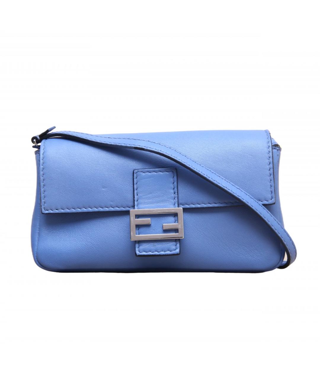 FENDI Синяя сумка через плечо, фото 1