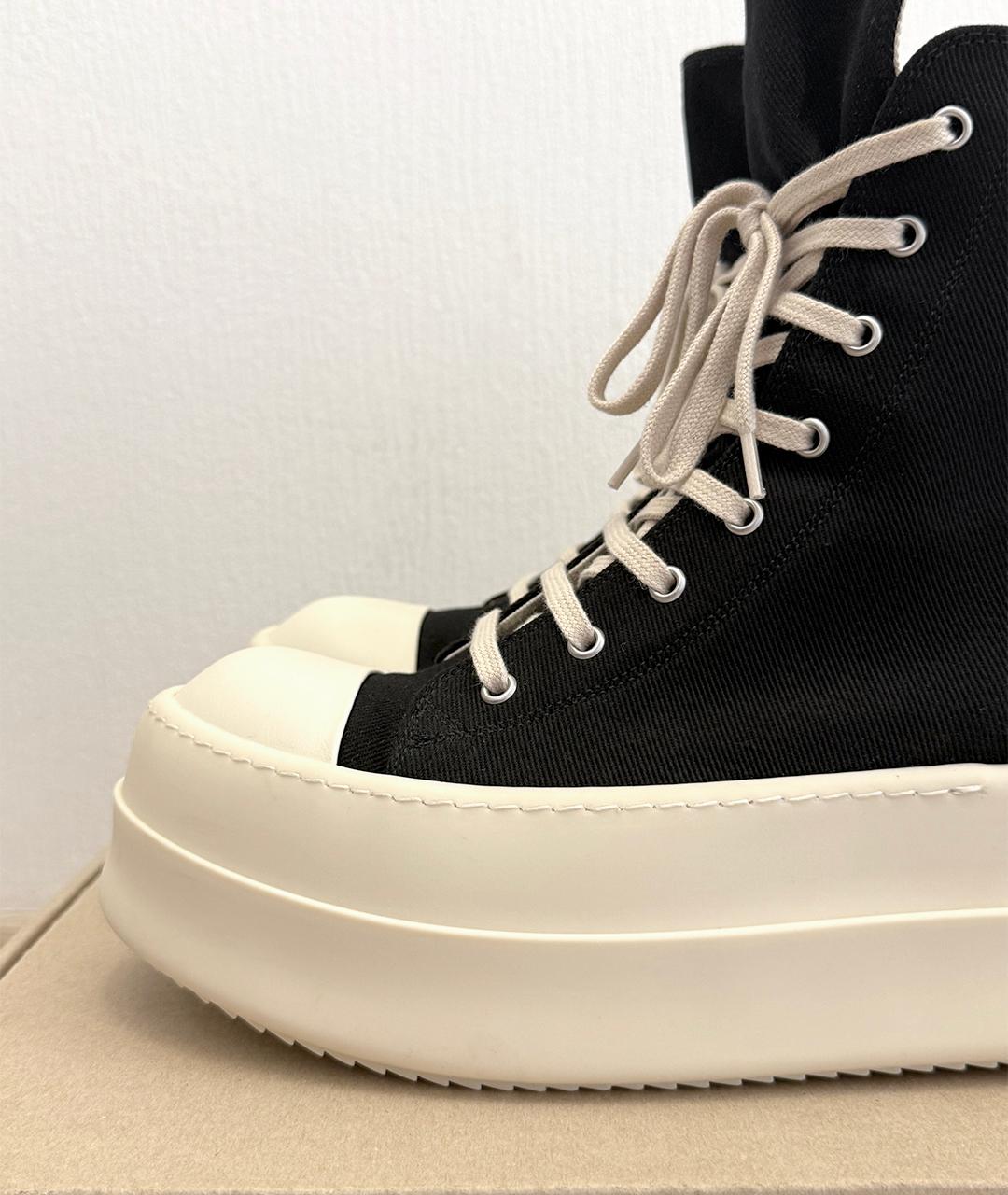 RICK OWENS Черные кеды, фото 4