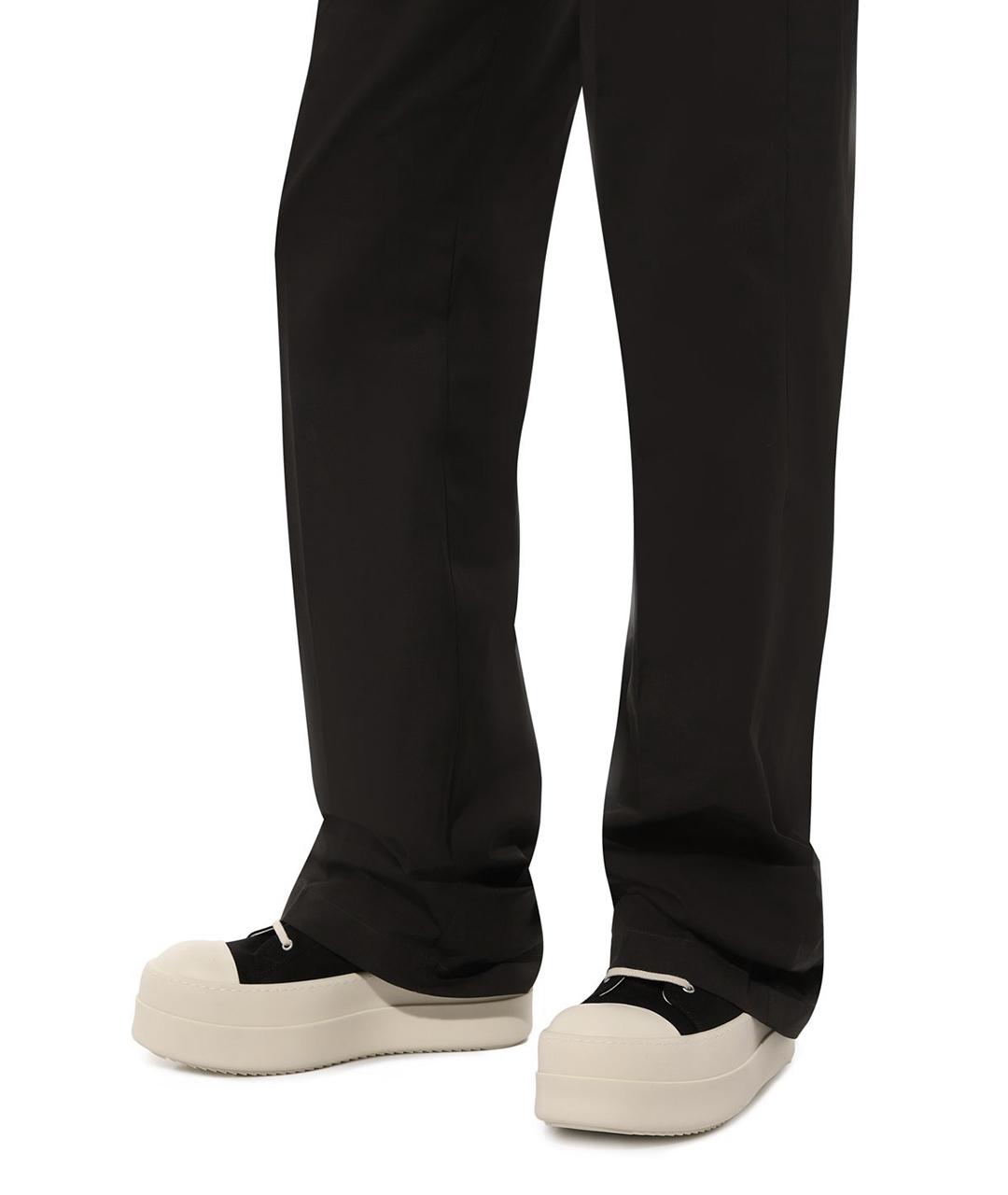 RICK OWENS Черные кеды, фото 6