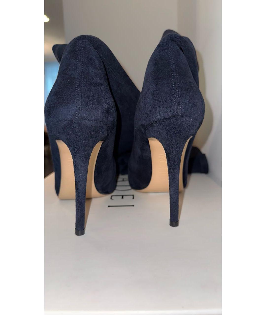 CASADEI Темно-синие ботфорты, фото 4