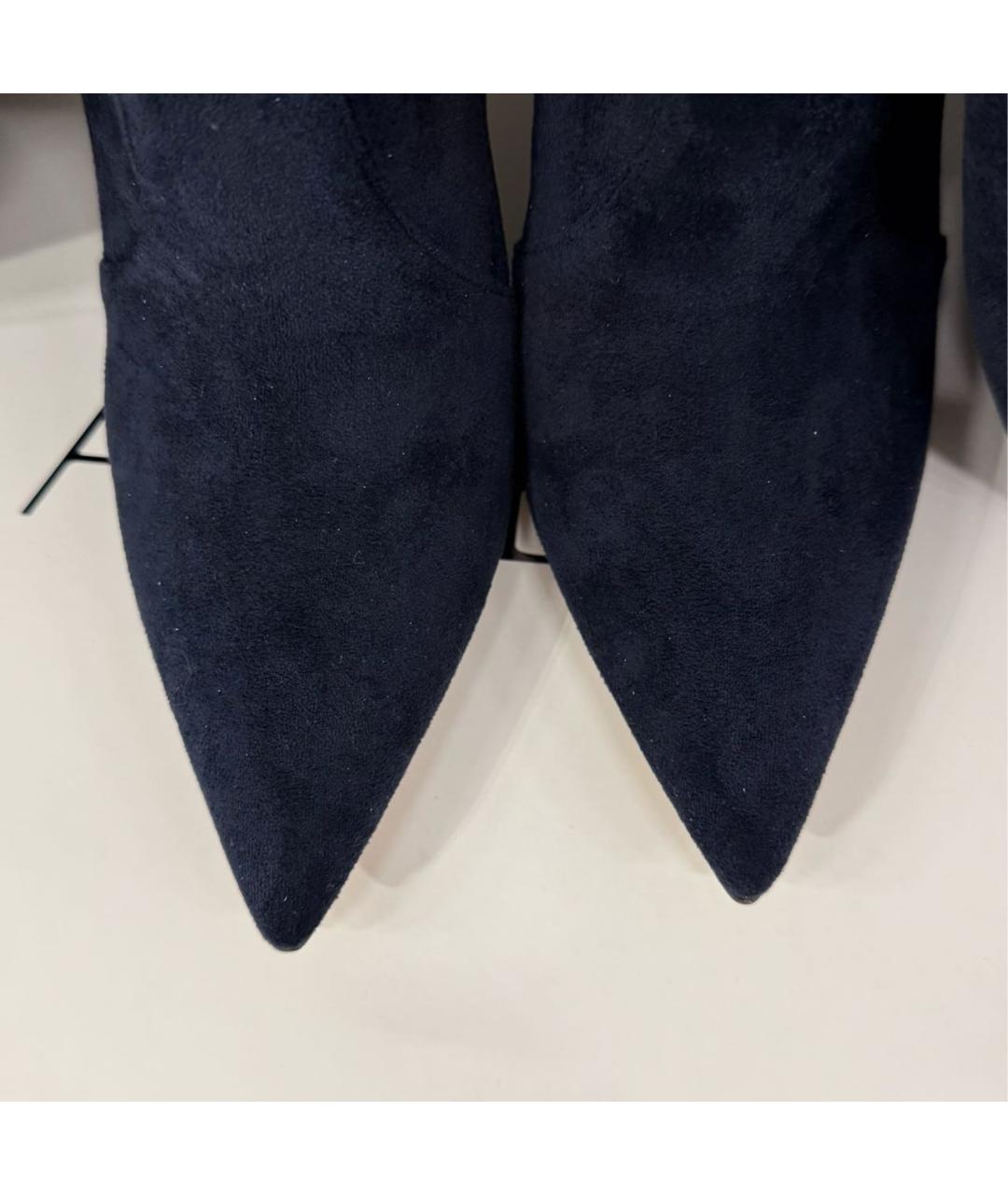 CASADEI Темно-синие ботфорты, фото 3