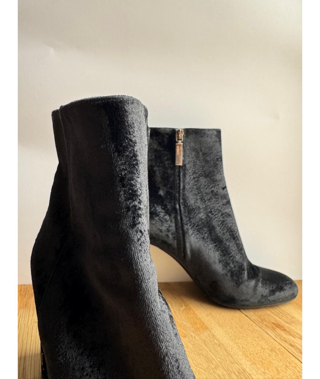 SAINT LAURENT Черные ботильоны, фото 6