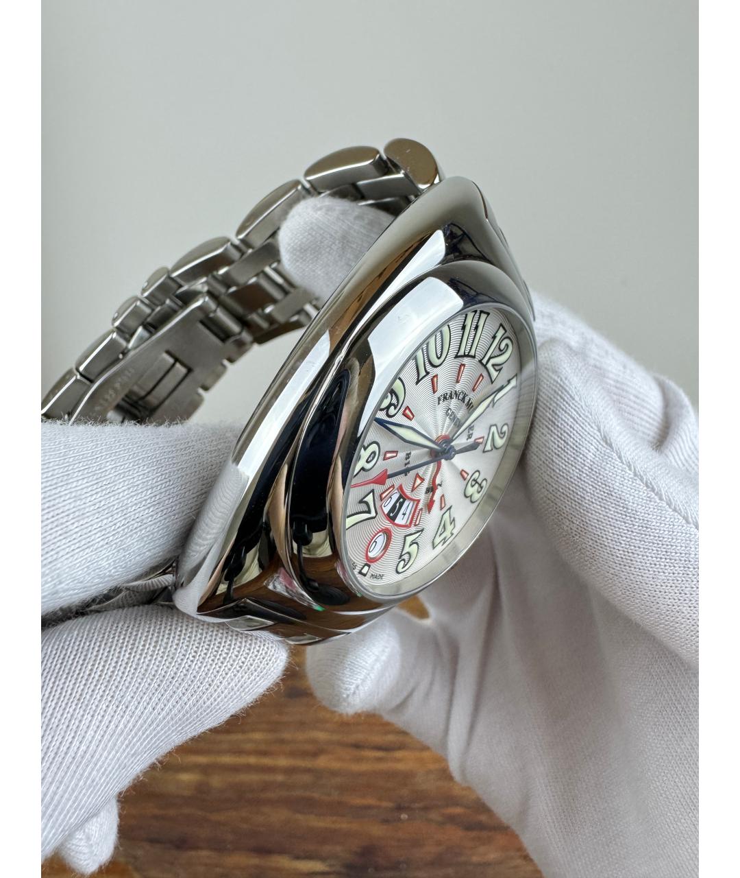 FRANCK MULLER Белые металлические часы, фото 4