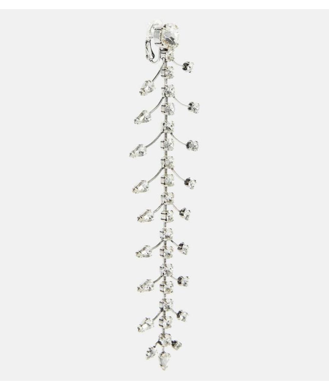 SAINT LAURENT Серебряные клипсы, фото 3