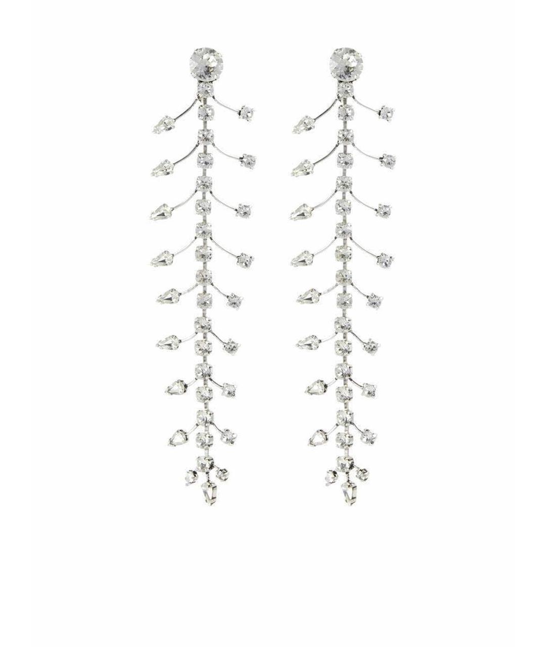 SAINT LAURENT Серебряные клипсы, фото 1