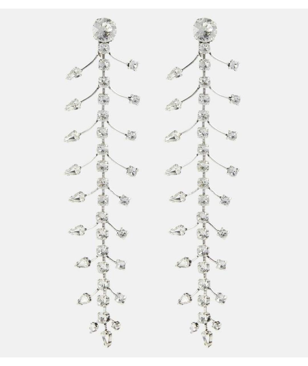 SAINT LAURENT Серебряные клипсы, фото 7