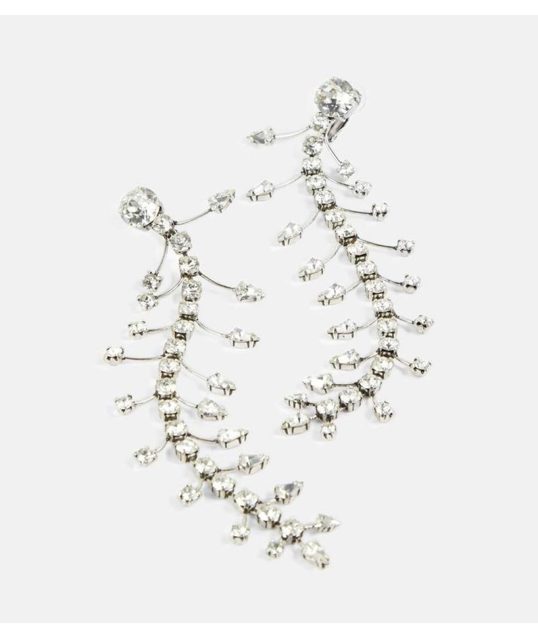 SAINT LAURENT Серебряные клипсы, фото 2