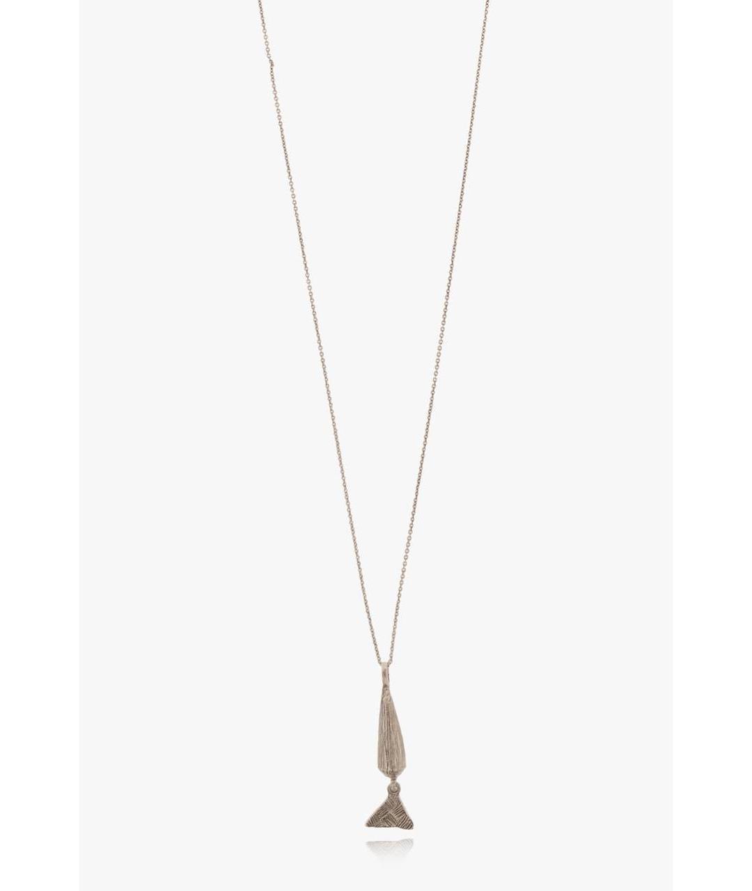 SAINT LAURENT Серебряное колье, фото 3