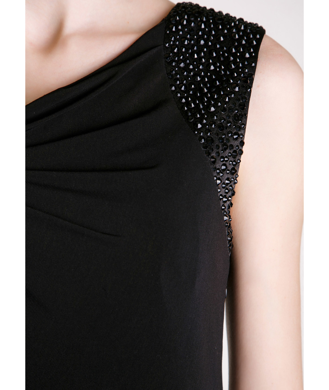 BLUGIRL Черное полиэстеровое коктейльное платье, фото 4