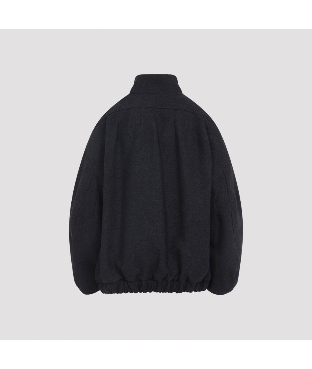 DRIES VAN NOTEN Серая хлопковая куртка, фото 4