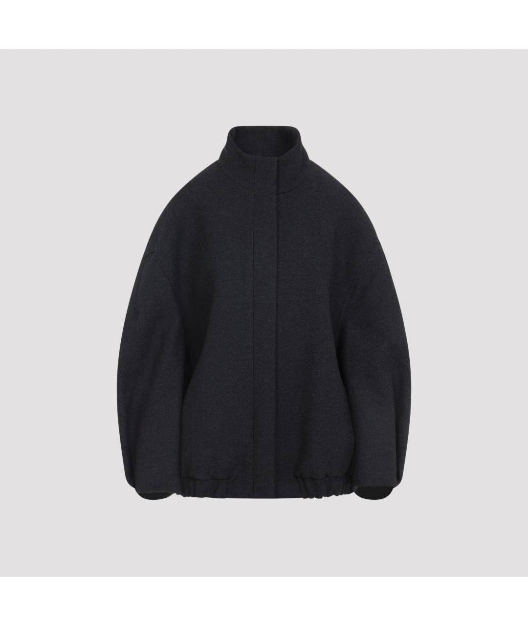 DRIES VAN NOTEN Серая хлопковая куртка, фото 2