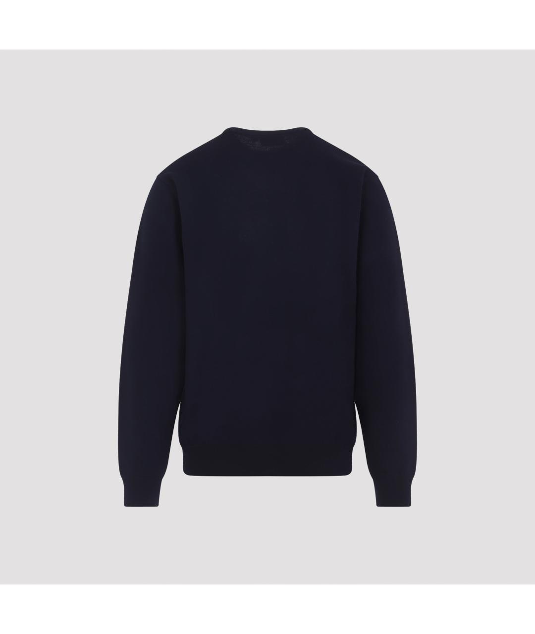 CARHARTT WIP Темно-синий шерстяной джемпер / свитер, фото 4