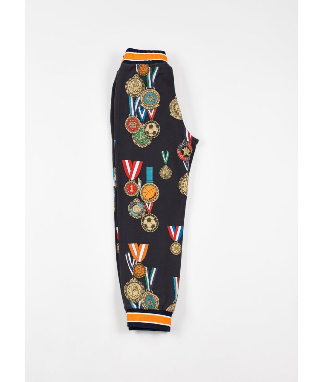 DOLCE&GABBANA Мульти хлопковые брюки и шорты, фото 6