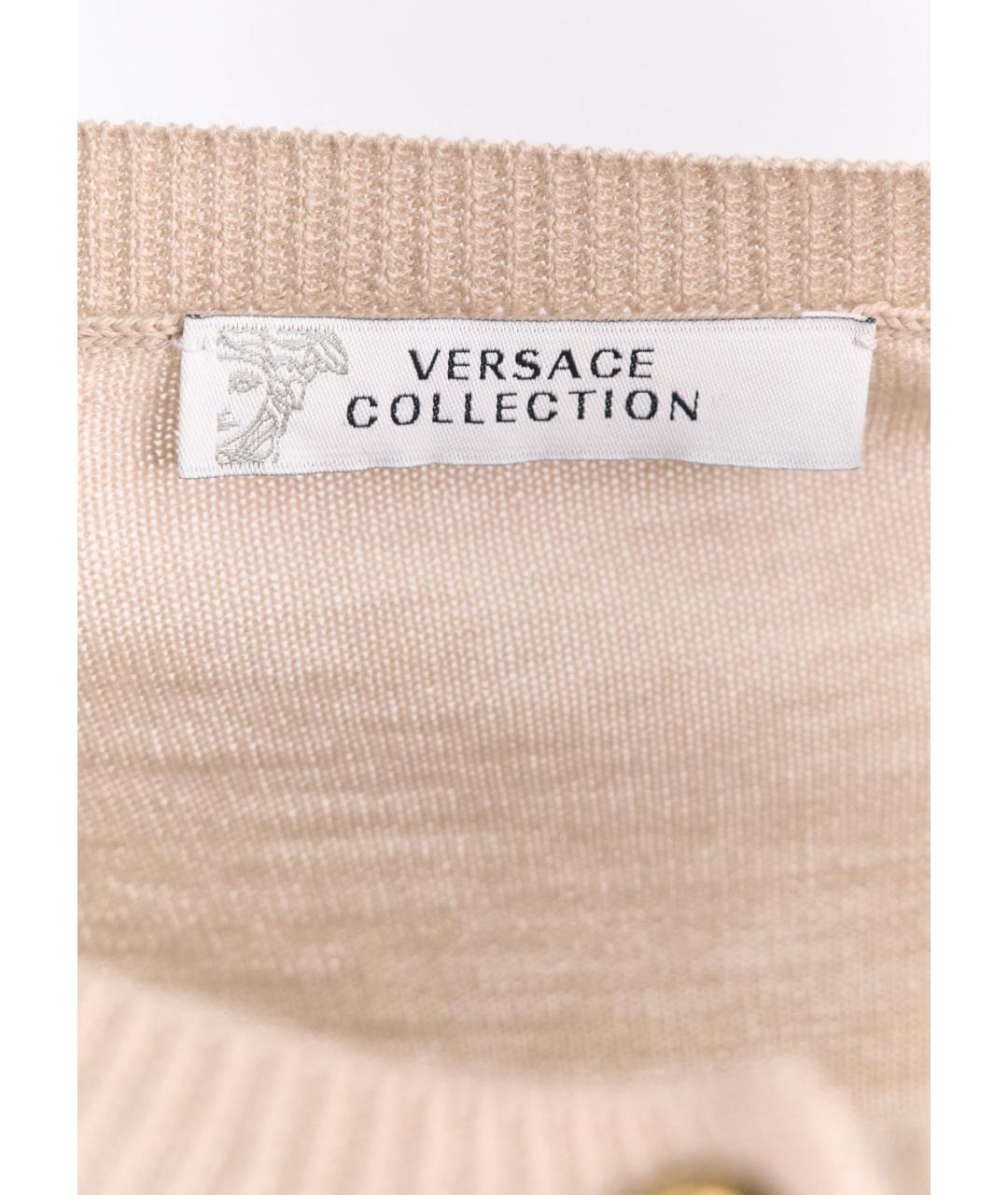 VERSACE COLLECTION Мульти шелковый кардиган, фото 3