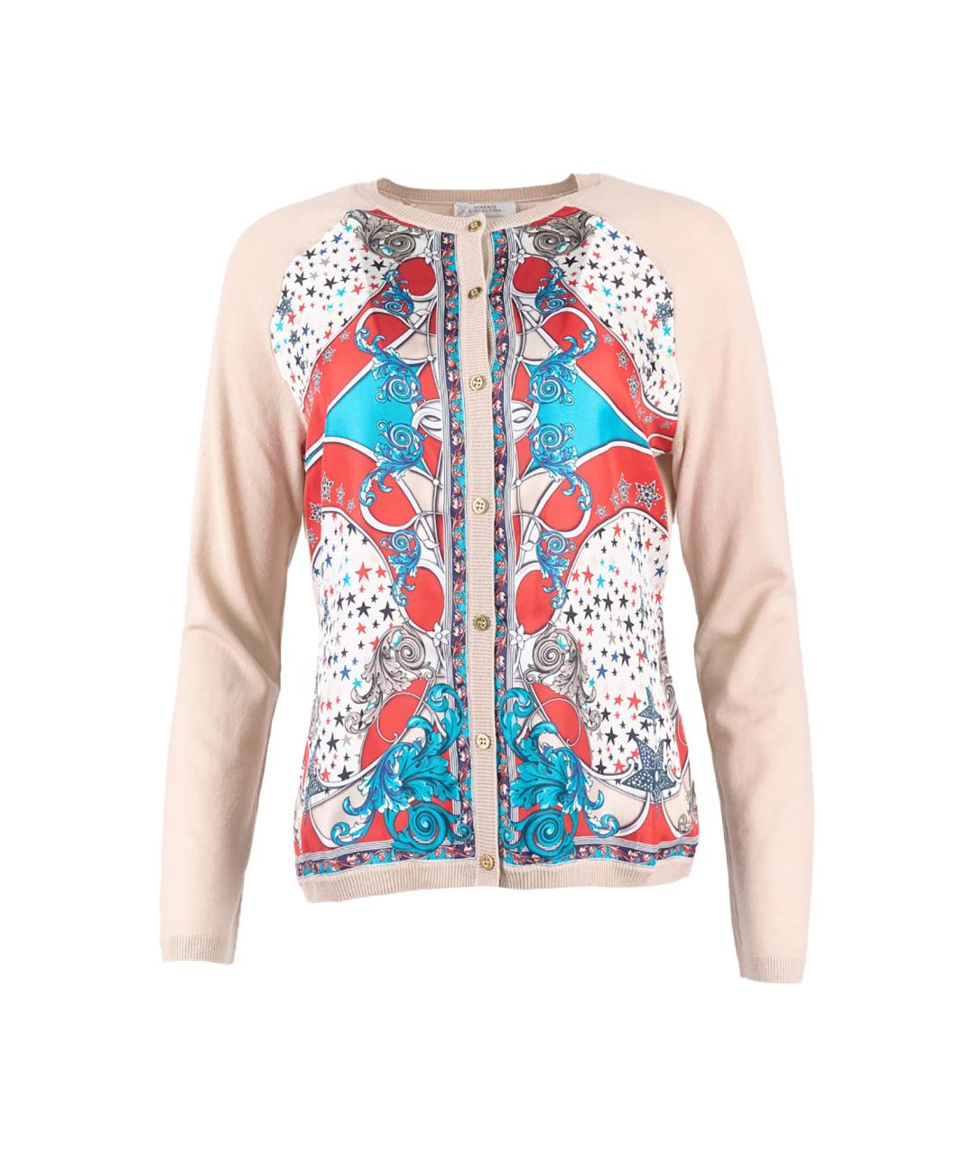 VERSACE COLLECTION Мульти шелковый кардиган, фото 1