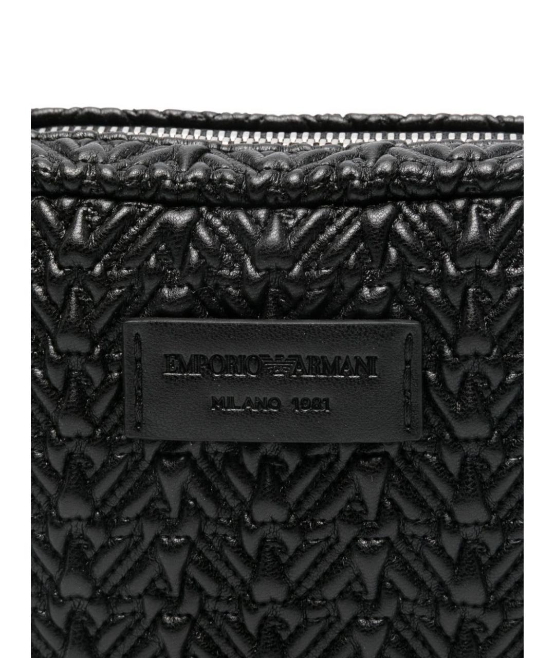EMPORIO ARMANI Черная сумка через плечо, фото 4