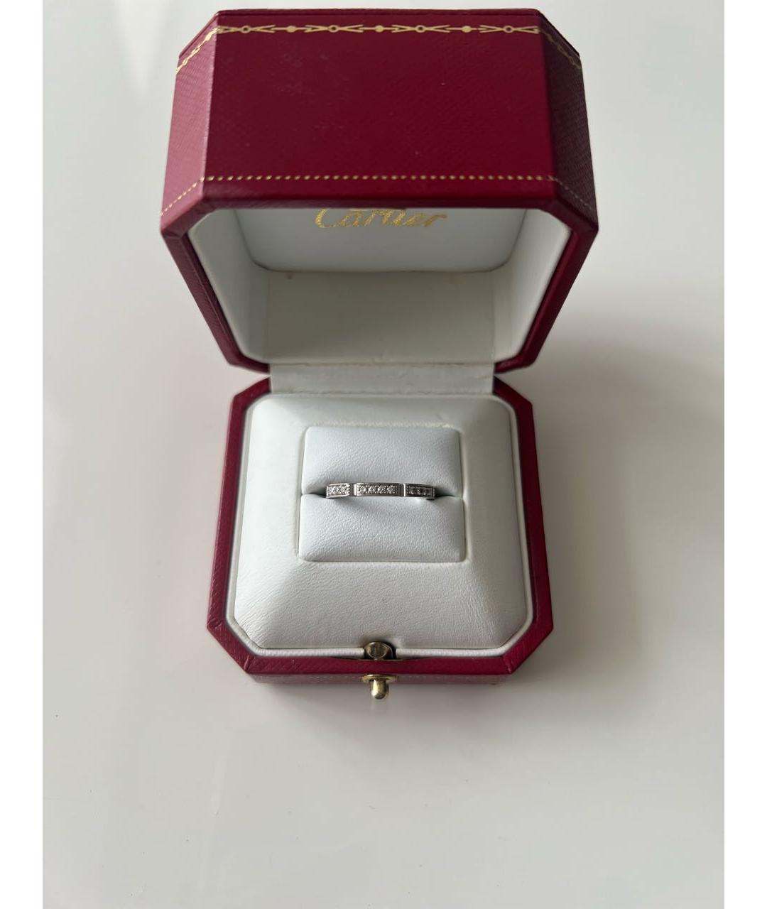 CARTIER Белое кольцо из белого золота, фото 7