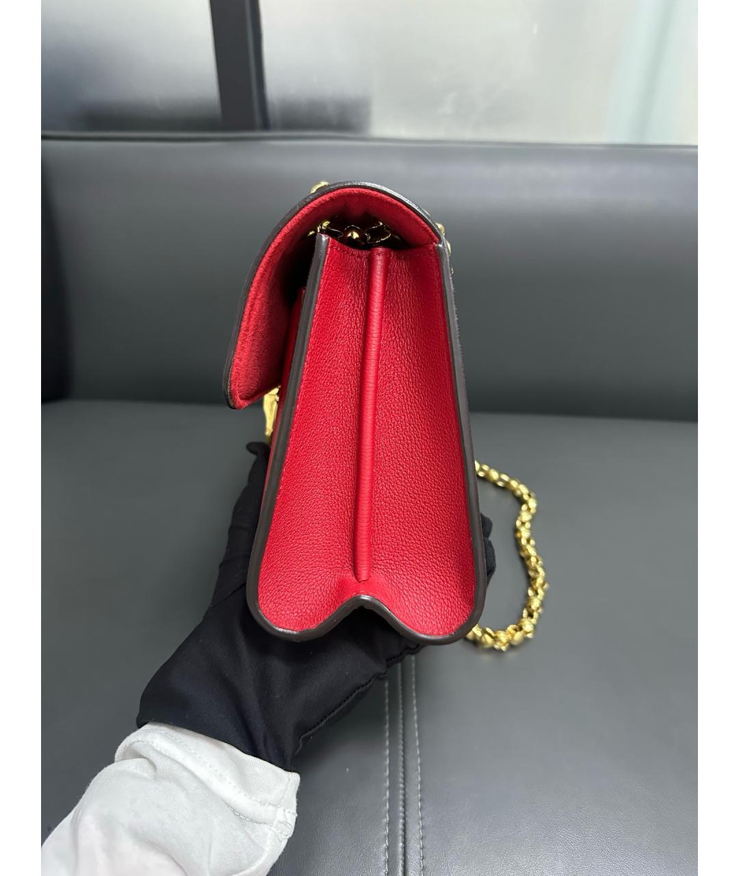 LOUIS VUITTON Кожаная сумка через плечо, фото 5