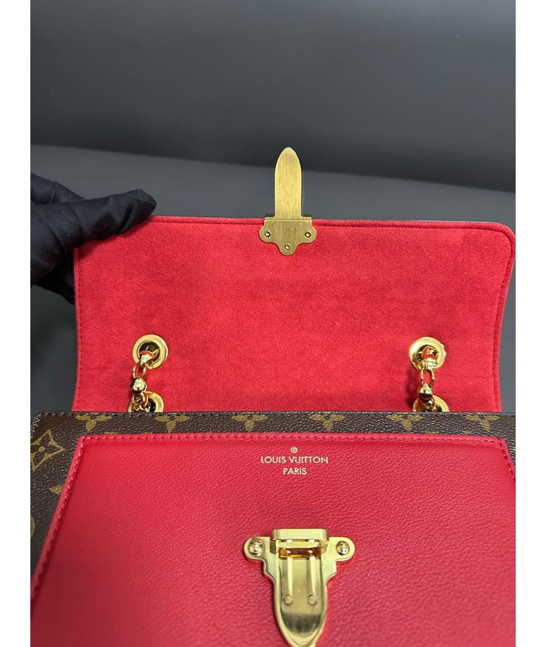LOUIS VUITTON Кожаная сумка через плечо, фото 8