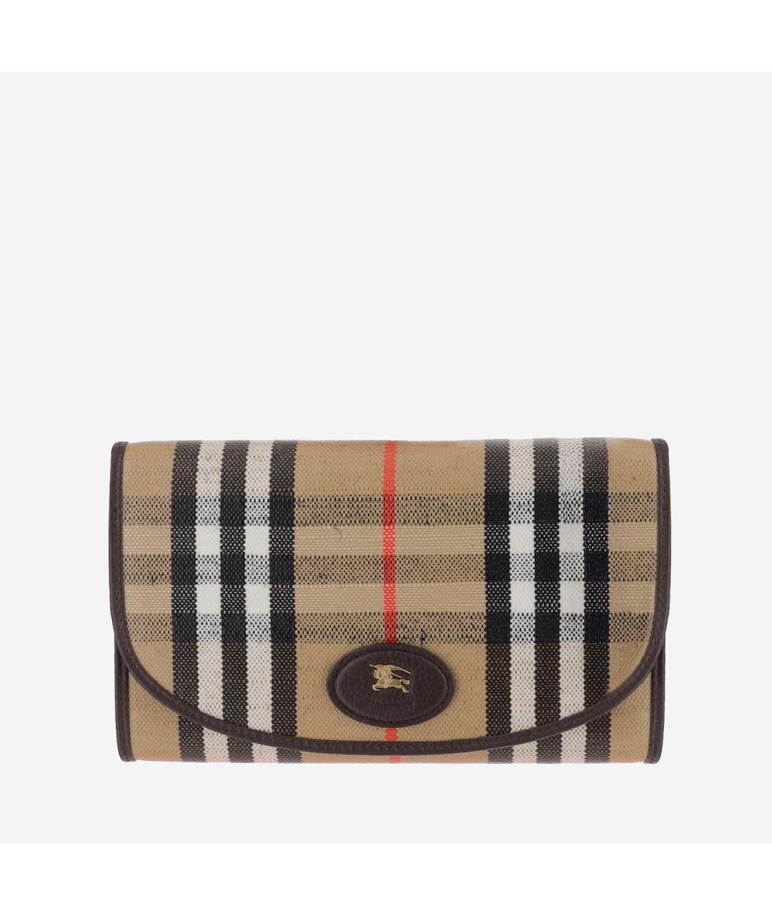 BURBERRY Коричневый кошелек, фото 5