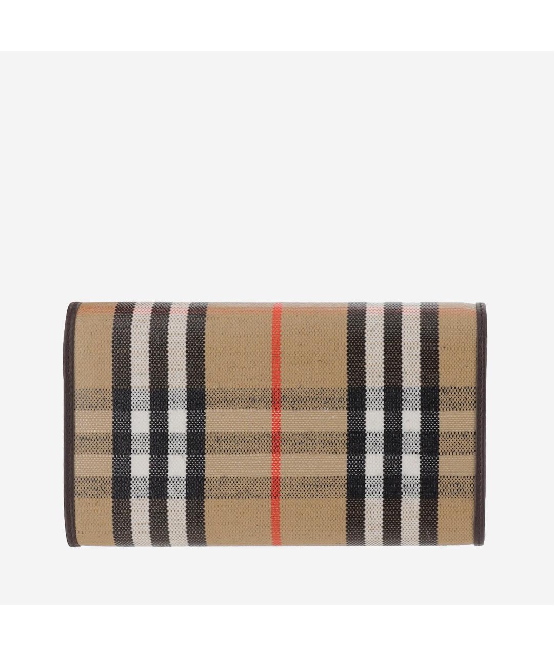 BURBERRY Коричневый кошелек, фото 3