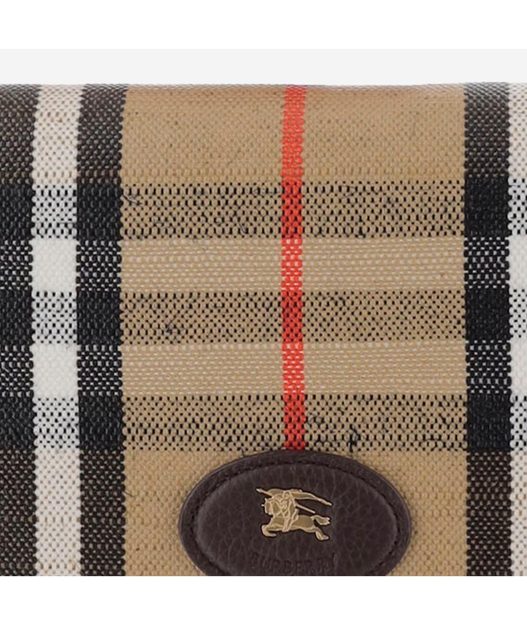 BURBERRY Коричневый кошелек, фото 4