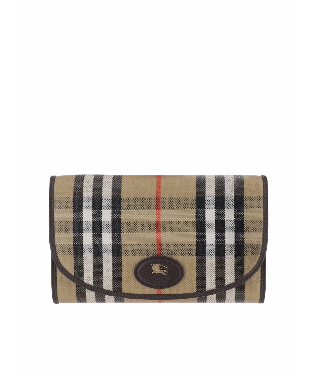 BURBERRY Коричневый кошелек, фото 1