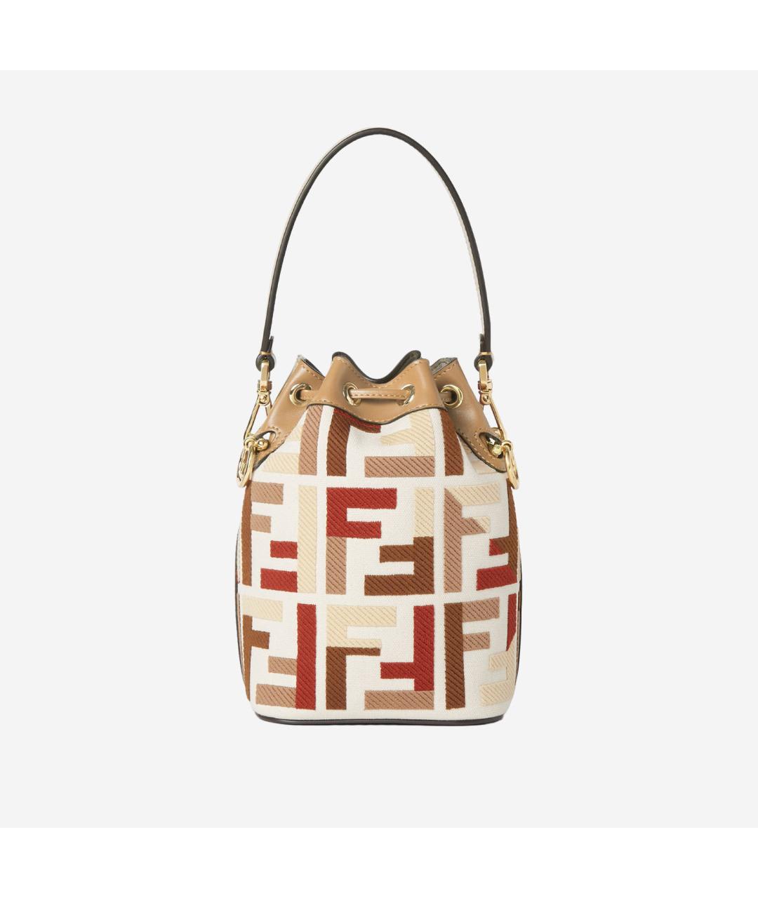 FENDI Мульти кожаная сумка тоут, фото 3