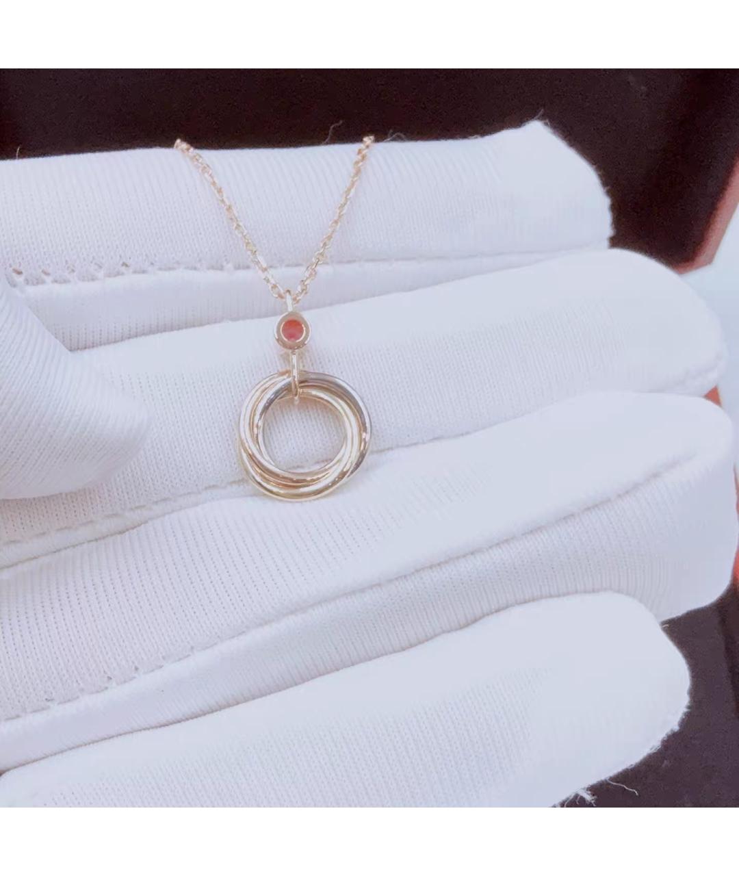 CARTIER Мульти колье из розового золота, фото 5