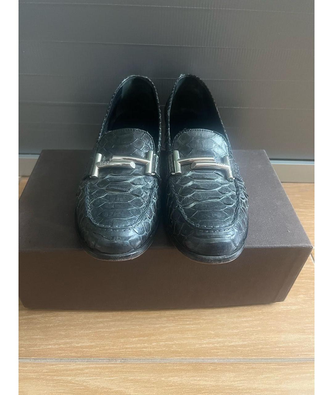 TOD'S Лоферы из экзотической кожи, фото 2