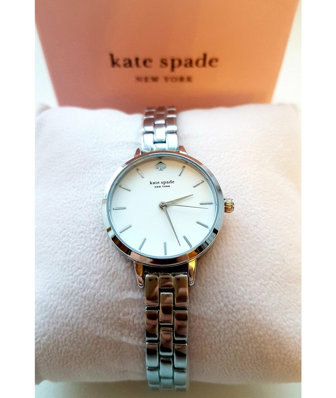 KATE SPADE Серебряные стальные часы, фото 2