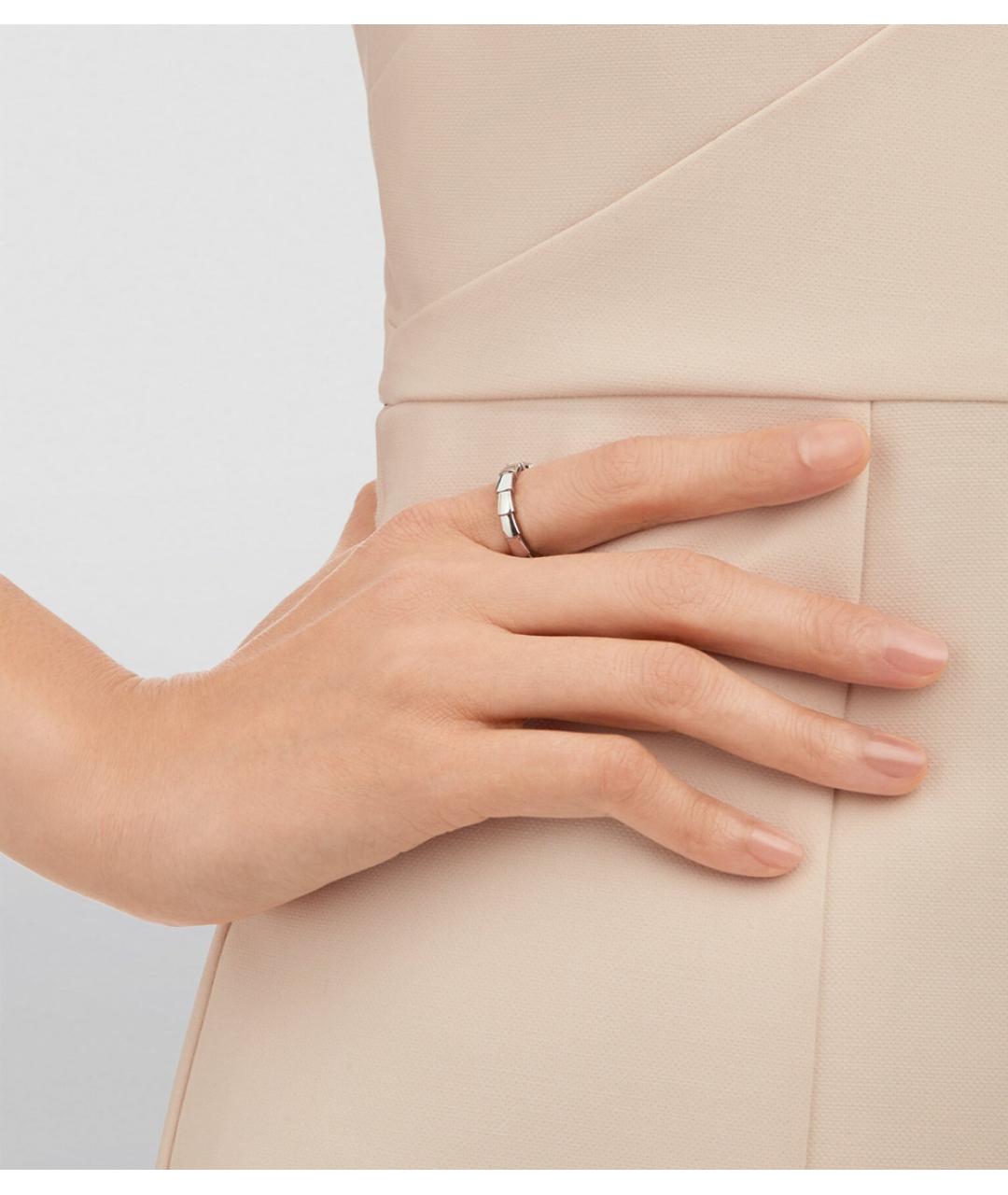 BVLGARI Золотое кольцо из белого золота, фото 2