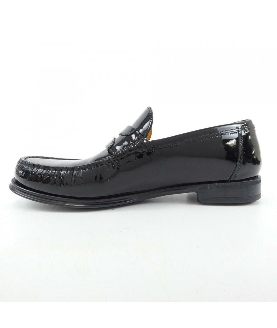 DSQUARED2 Черные туфли из лакированной кожи, фото 6
