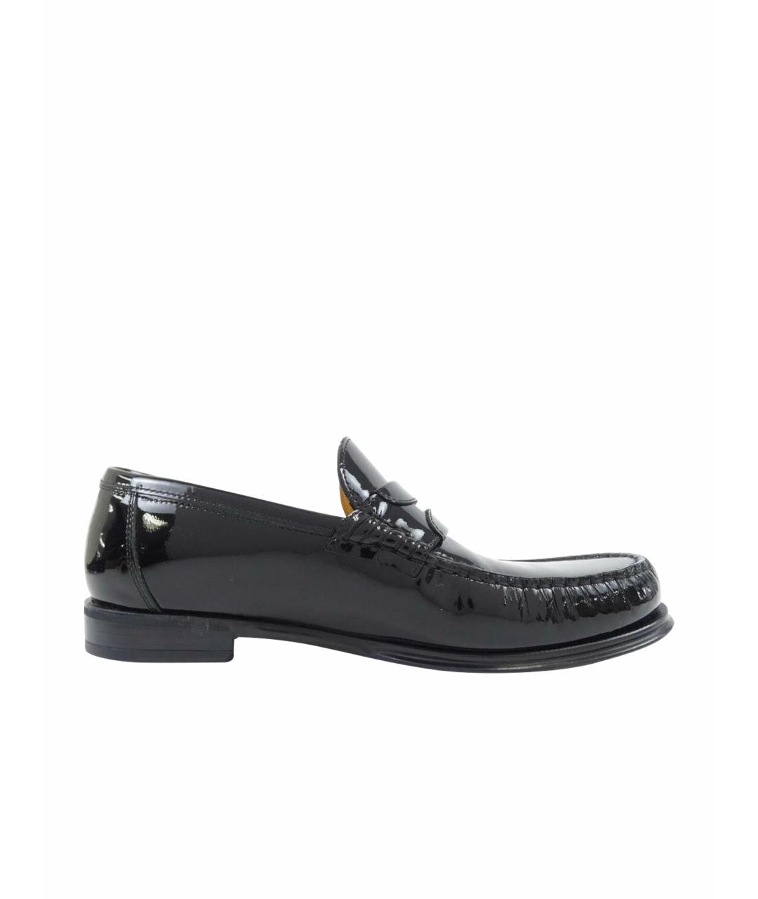DSQUARED2 Черные туфли из лакированной кожи, фото 1