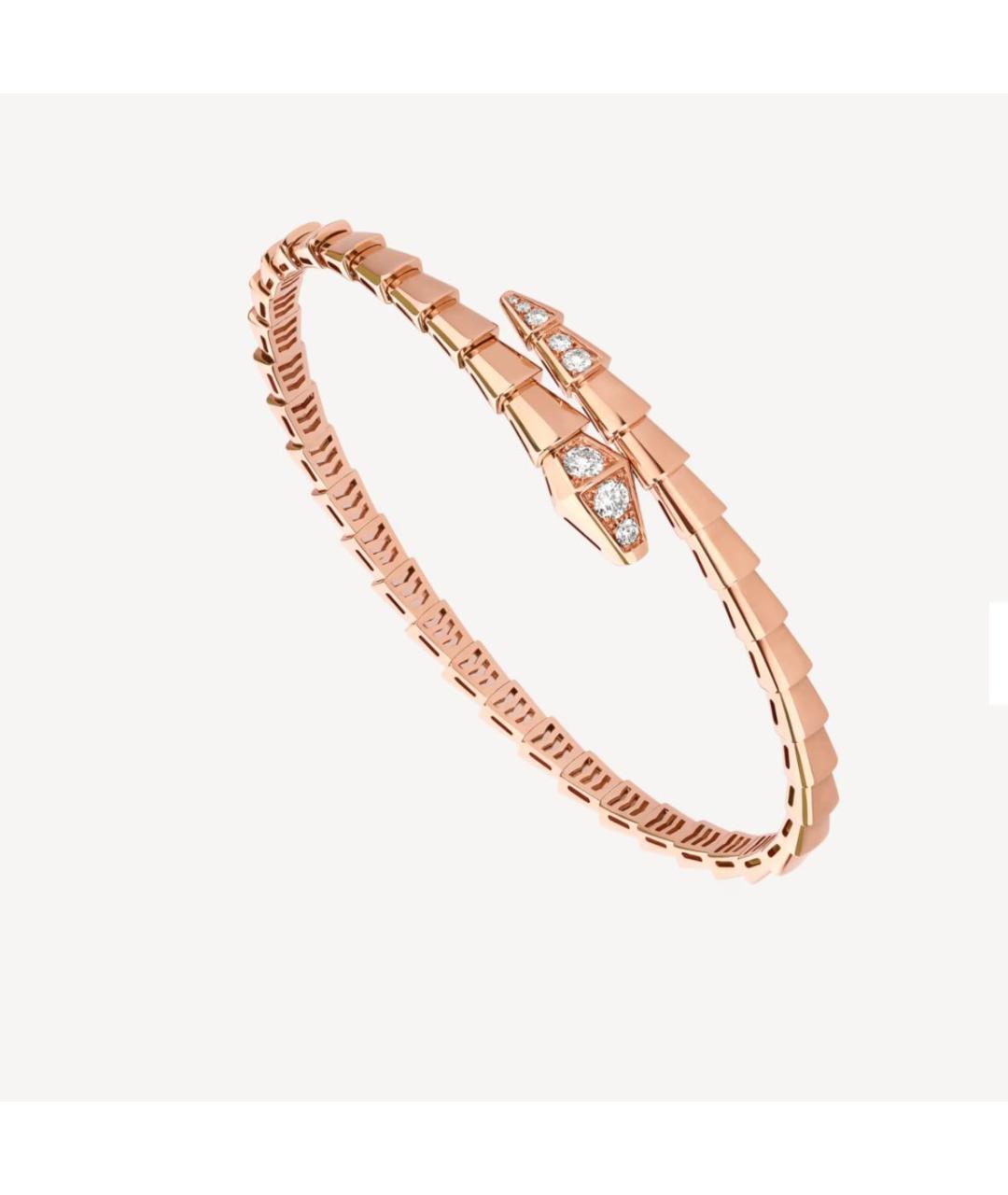 BVLGARI Розовый браслет из розового золота, фото 8