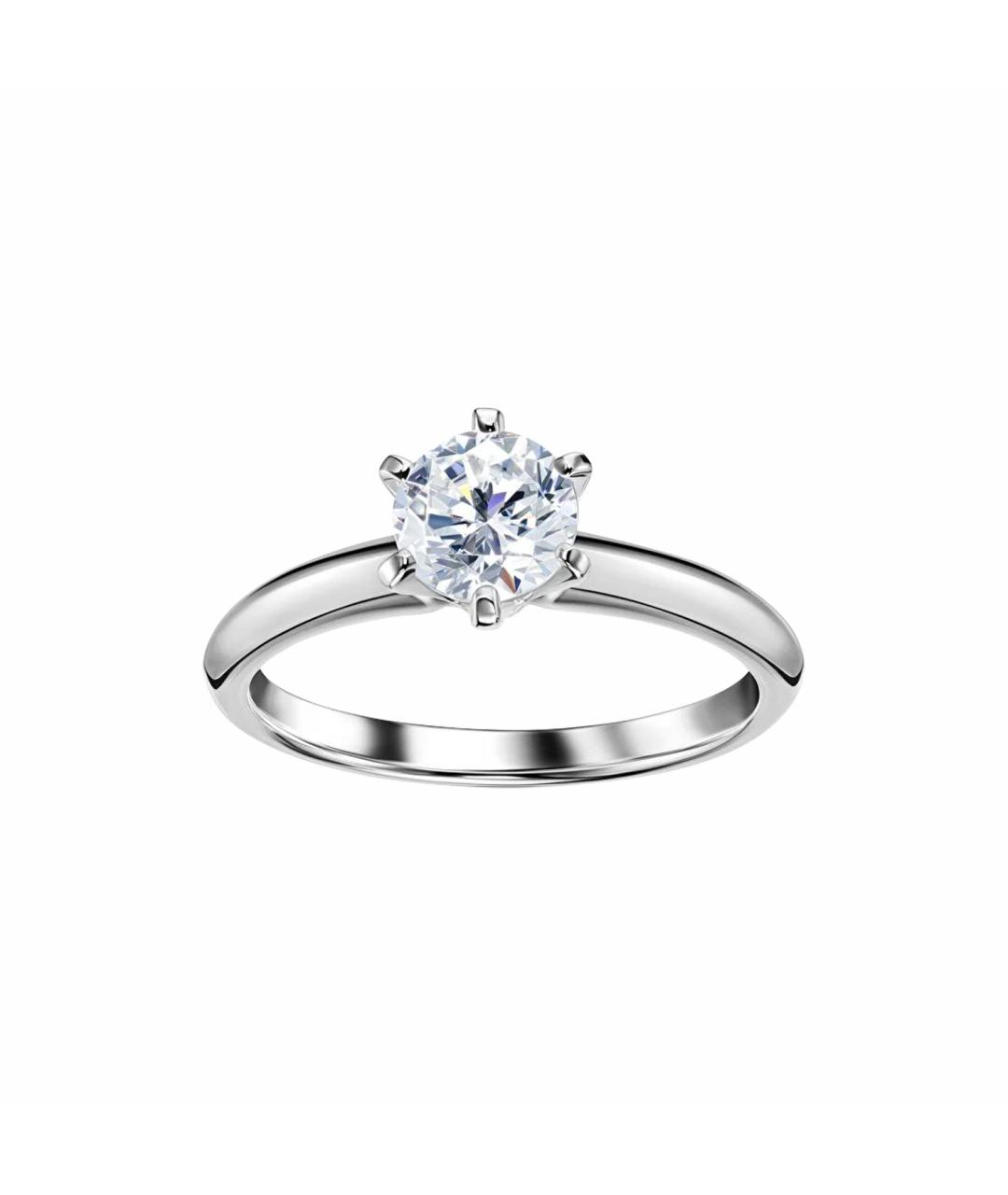 TIFFANY&CO Серебряное платиновое кольцо, фото 1