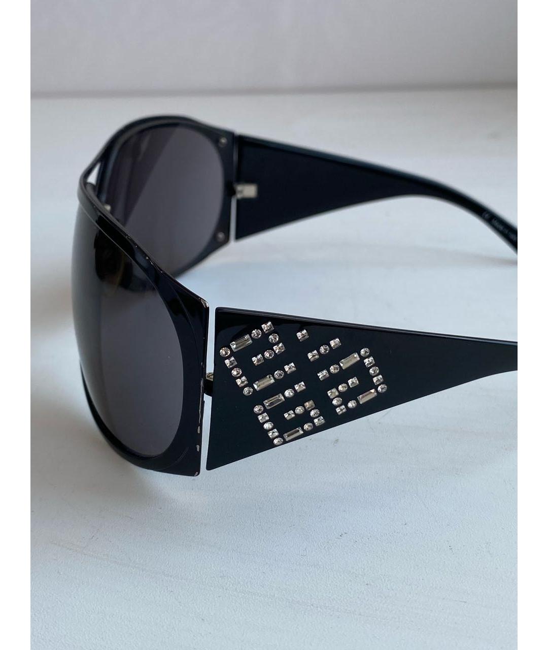 GIVENCHY Черные пластиковые солнцезащитные очки, фото 3