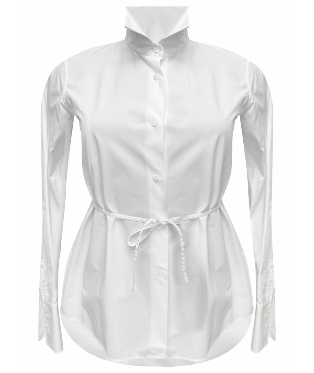 JIL SANDER Белая хлопковая рубашка, фото 1