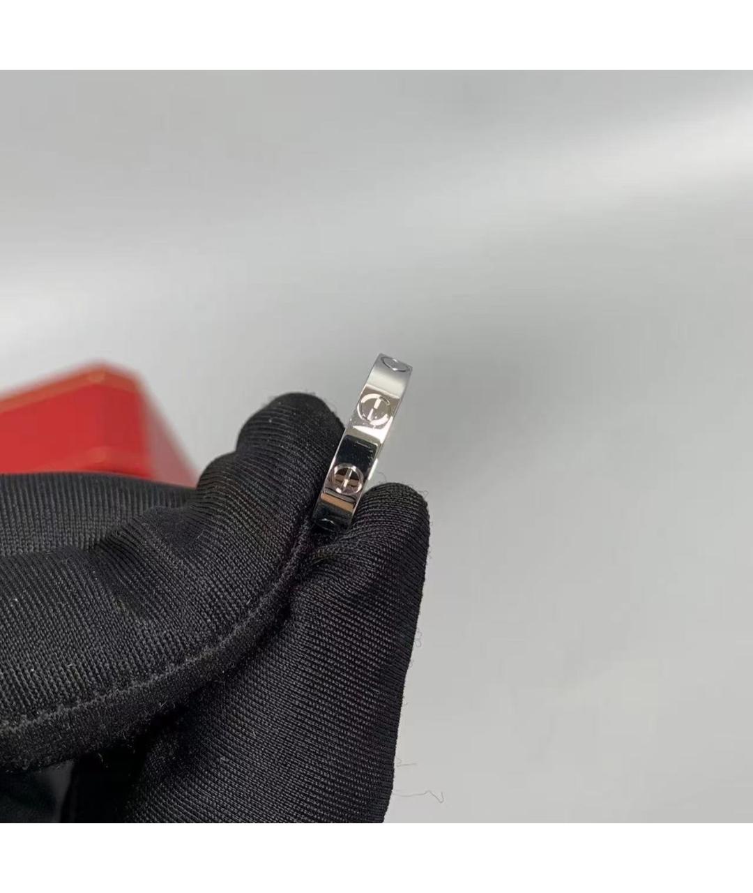 CARTIER Белое кольцо из белого золота, фото 6