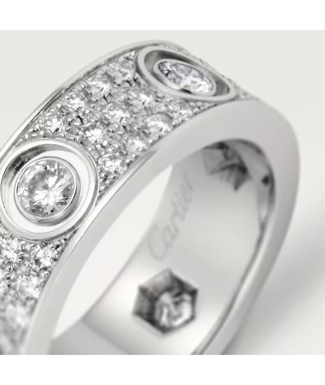 CARTIER Кольцо из белого золота, фото 4