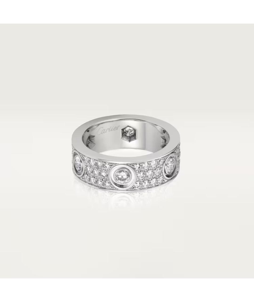 CARTIER Кольцо из белого золота, фото 8