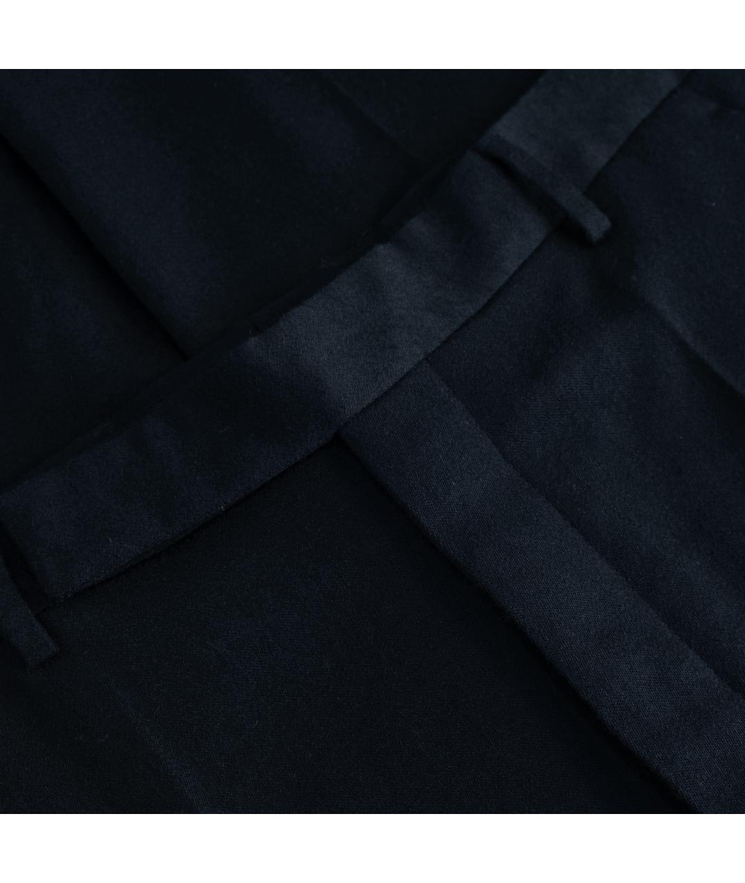 RICK OWENS Черные шерстяные прямые брюки, фото 3