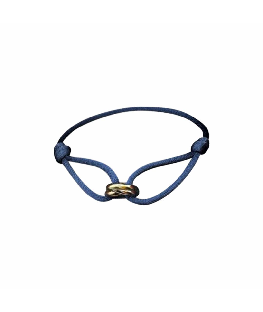 CARTIER Темно-синий браслет из желтого золота, фото 1
