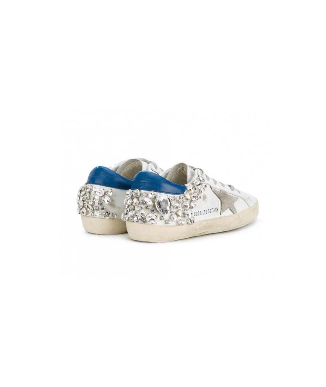 GOLDEN GOOSE DELUXE BRAND Белые кожаные кеды, фото 9
