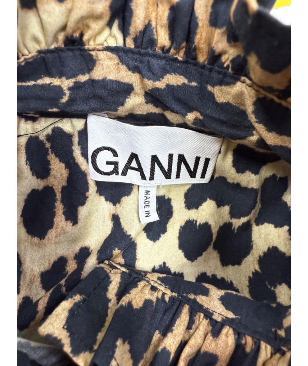 GANNI Хлопковое платье, фото 3