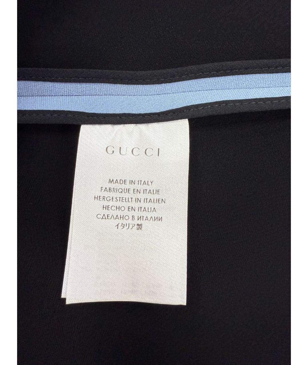 GUCCI Голубое коктейльное платье, фото 4