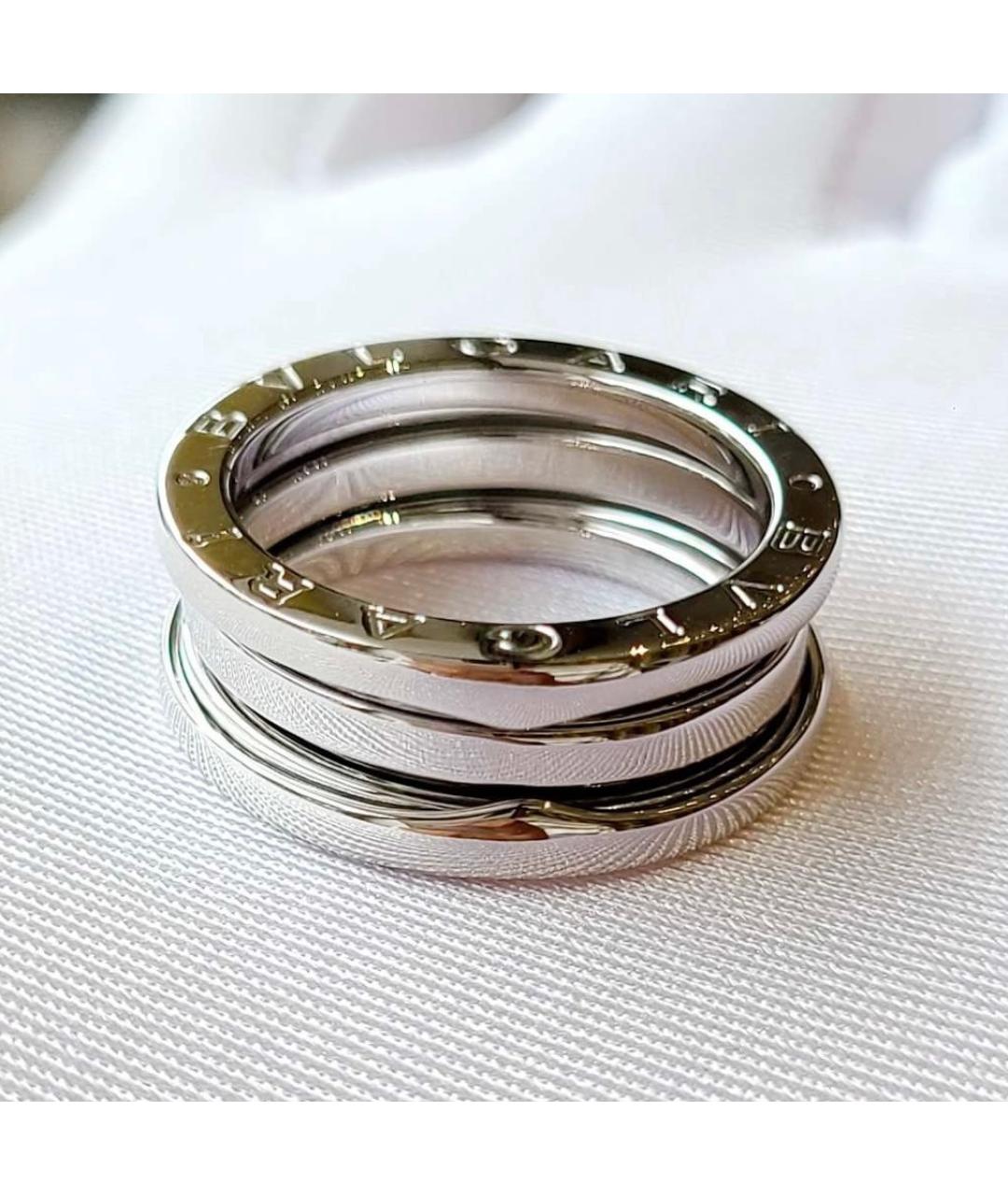 BVLGARI Белое кольцо из белого золота, фото 5
