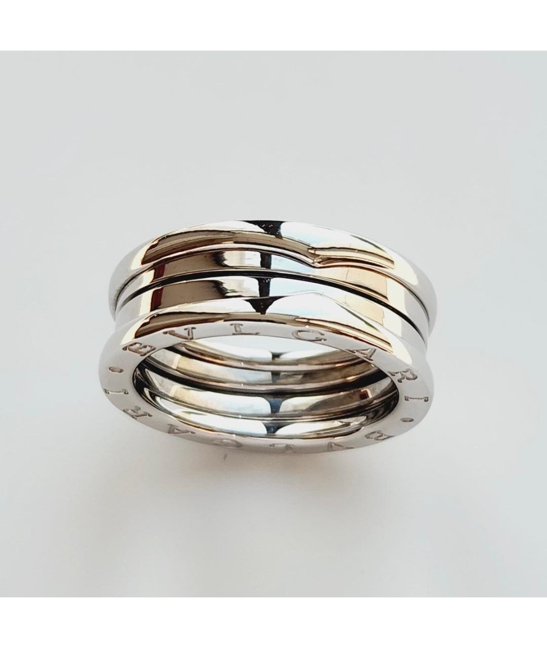 BVLGARI Белое кольцо из белого золота, фото 4